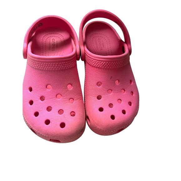 CROCS Shoes Crocs Girls Hot Pink Sandals Size 3 Poshmark